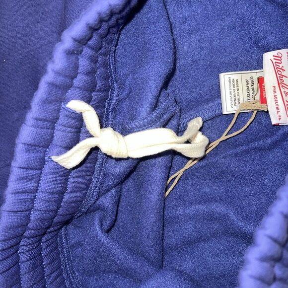 Charlotte Hornets Mitchell & Ness Team Origins Fleece Shorts Men’s Size XXL - Picture 10 of 10